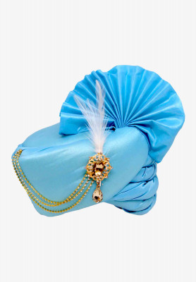 Paste colored Silk Pagri