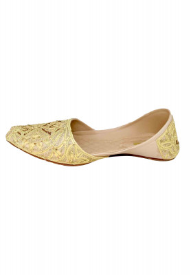 Golden Pakistani Pure Leather Nagra