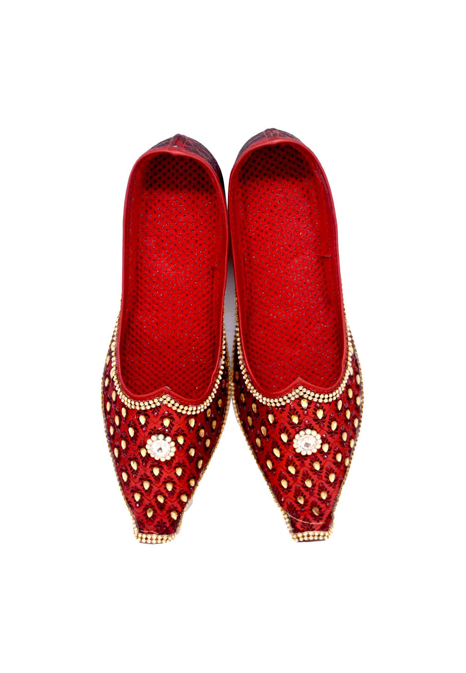 Maroon Pakistani Katan Nagra