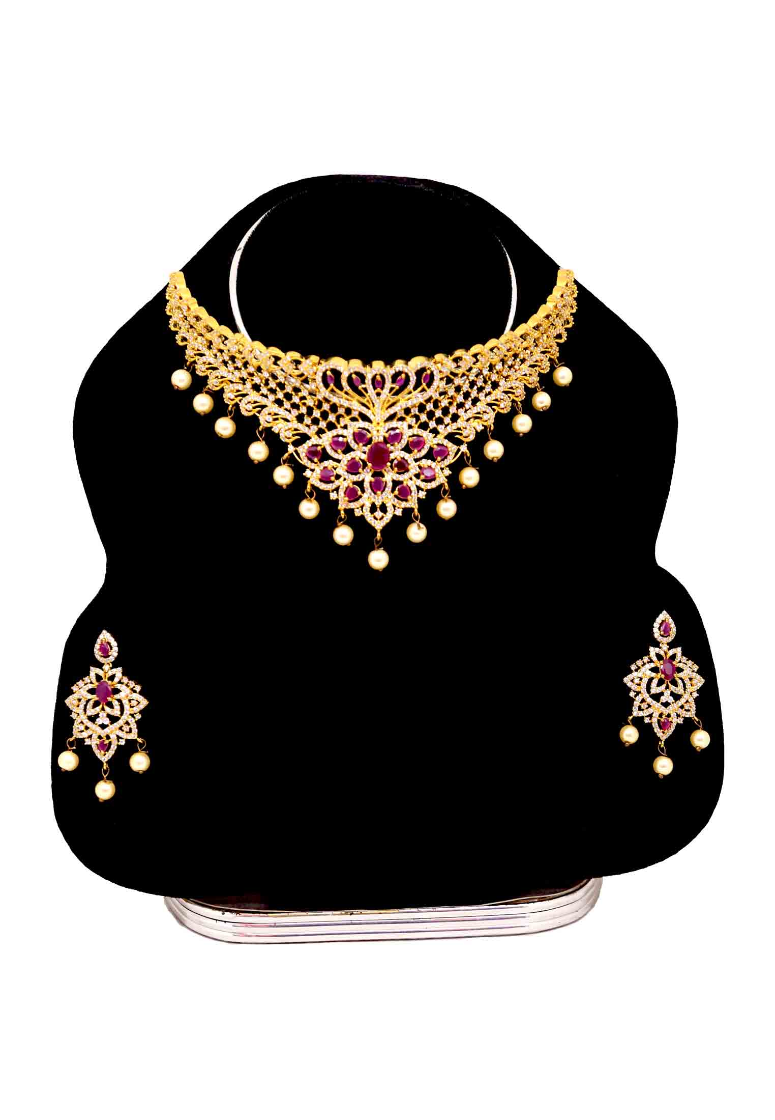 Diamond Cut Kontho Set