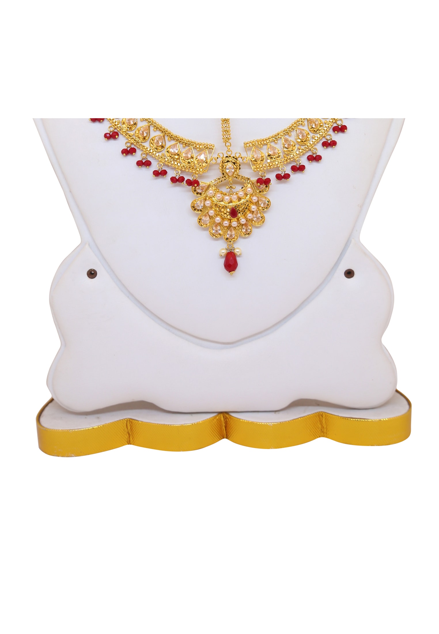 V Shape Medium  Gold plated tyra  