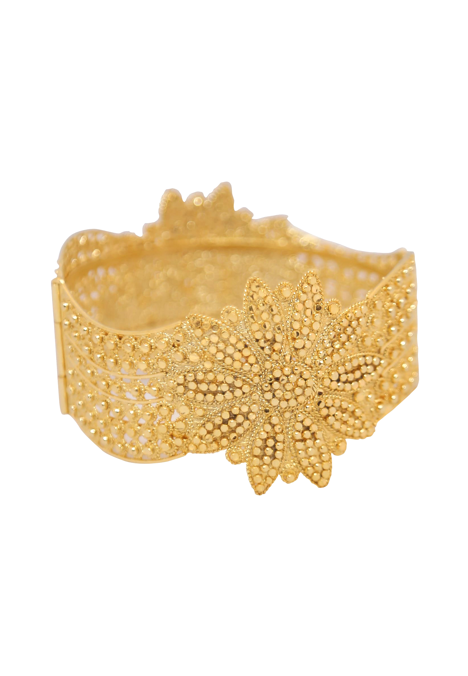 Round Shape Weeding Gold plated chur  