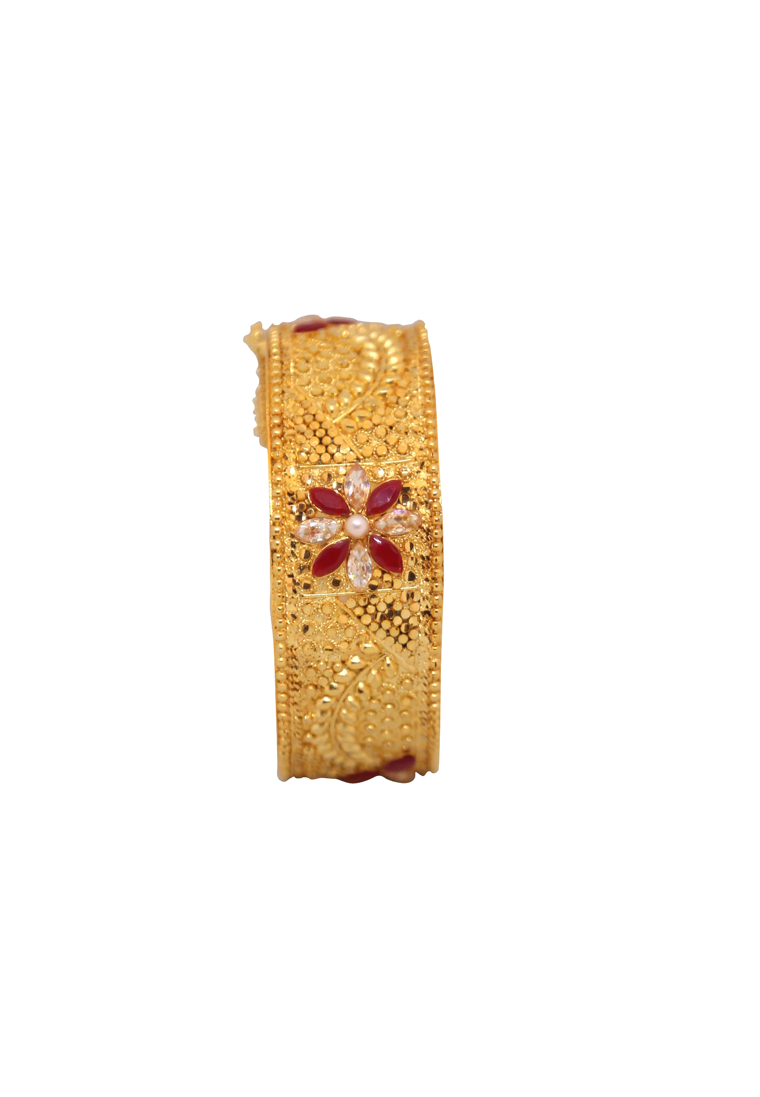 Round Shape Gold Plated Chur for Weeding   