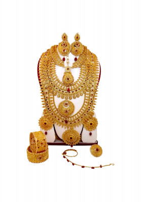 Full Antic Silver Bridal Set