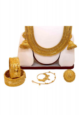 Solid Gold Platted Sita belt set 
