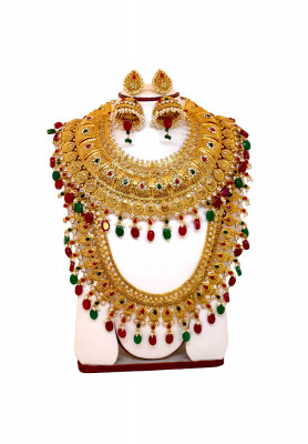 Multi-Color Big Bridal set 