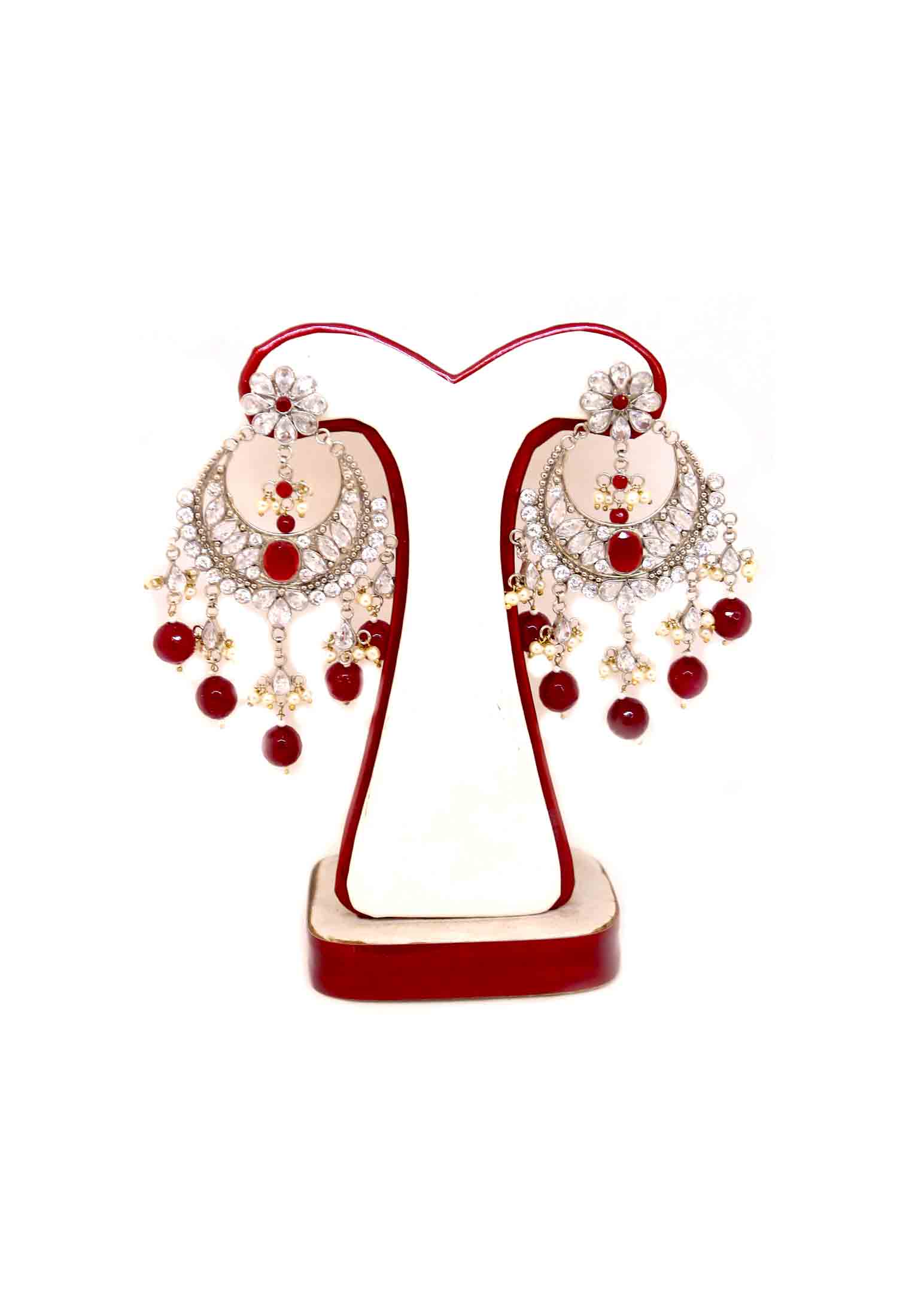 Silver Party Earring