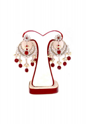 Silver Party Earring