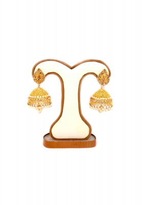 Gold Plated Small Earrning