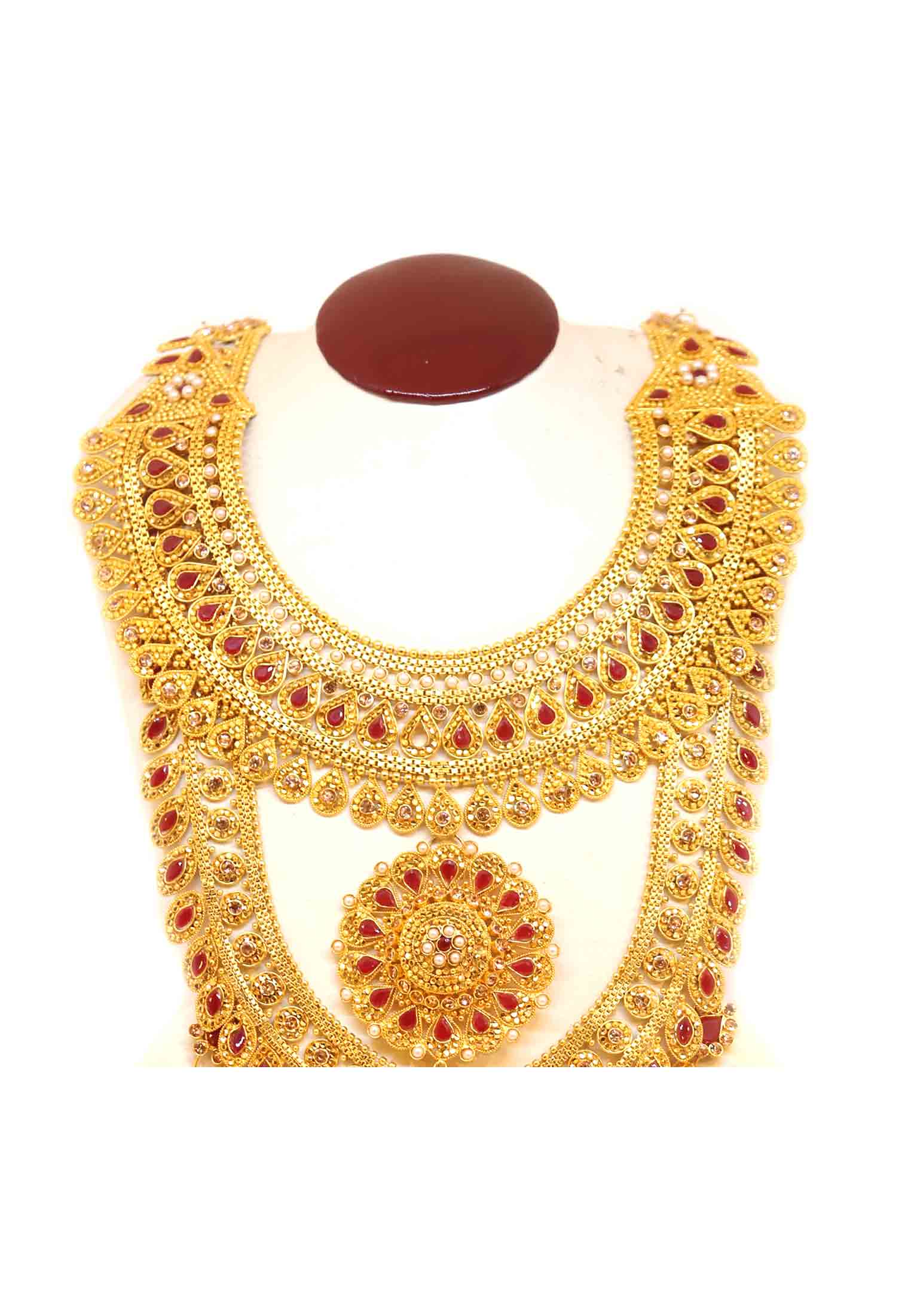 Antic Gold Platted Bridal set 