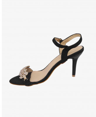 Artificial leather High pencil heel  