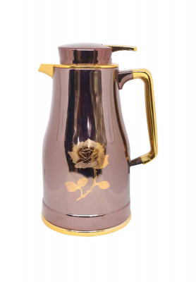 Golden Antique Hot Flask 