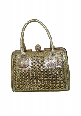 Golden  Colored Party bag 