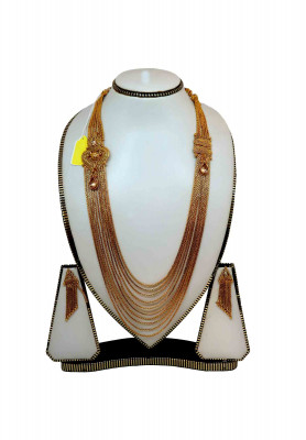 Indian Metal Long sita set   