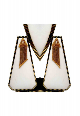 Indian Metal Long sita set   