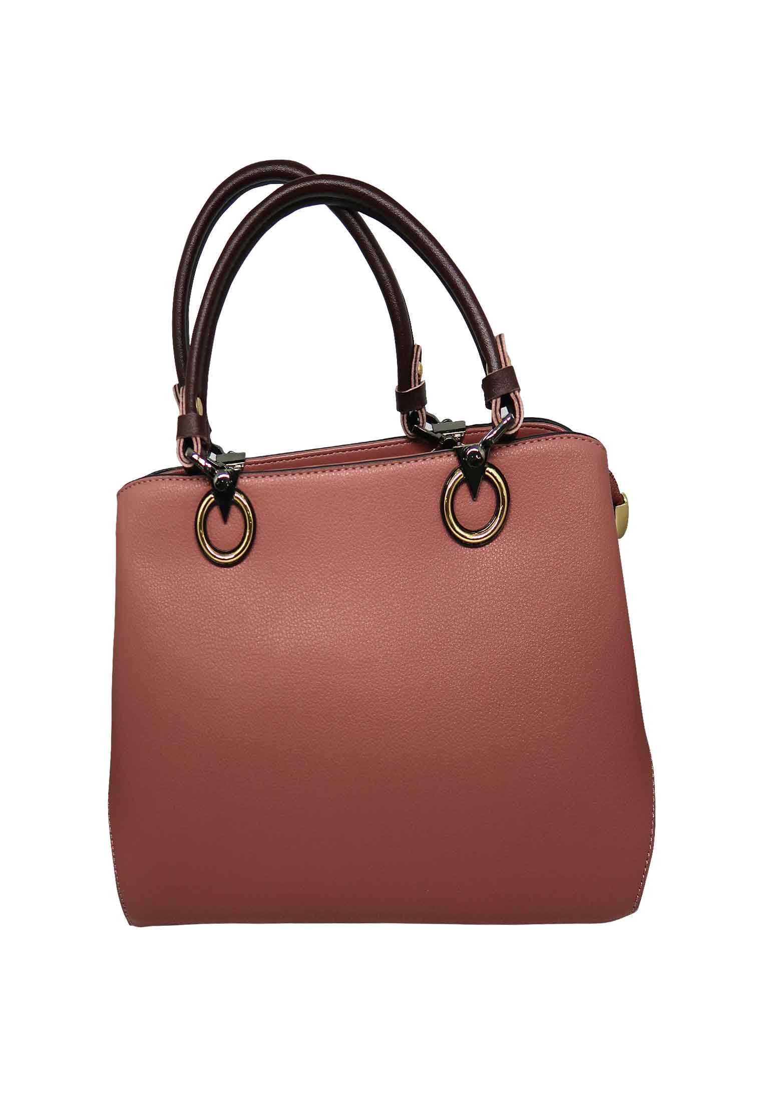 Pink artificial leather china Party bag