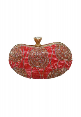 Multi-color stone work Party bag