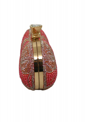 Multi-color stone work Party bag
