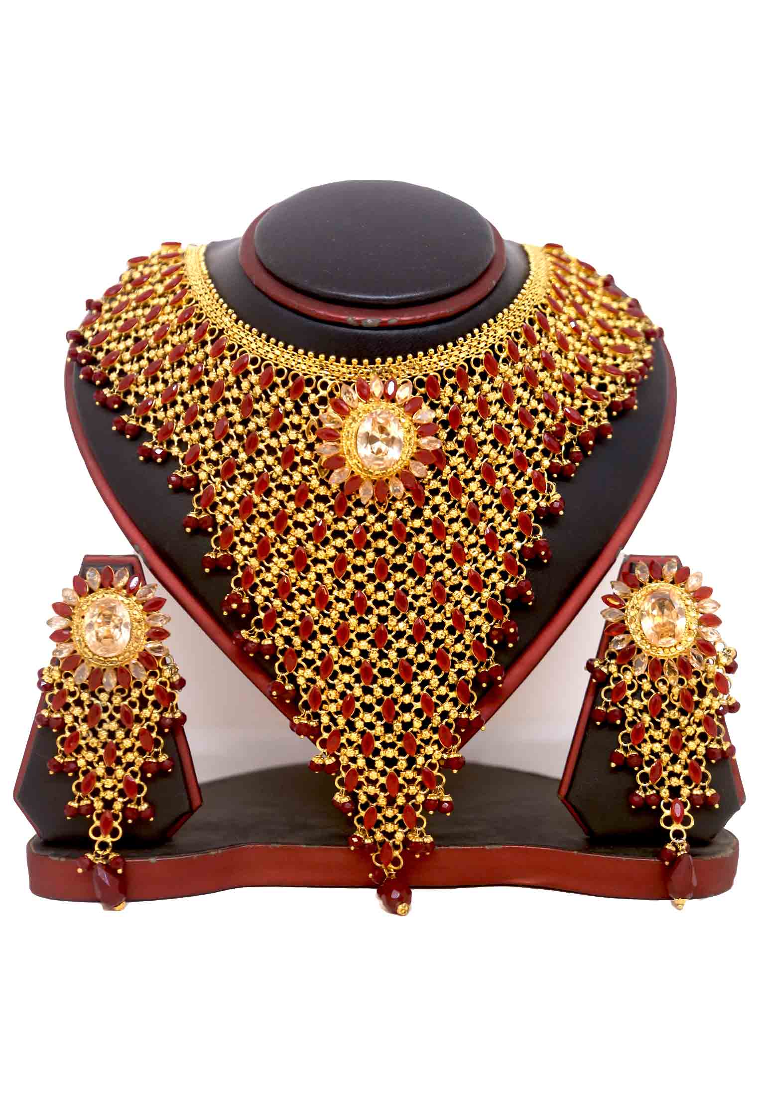Round Shape Jorwa Necklace