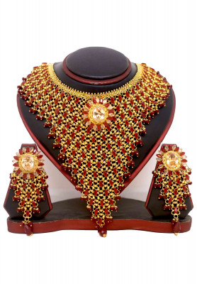 Round Shape Jorwa Necklace