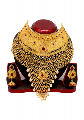 Gold Platted Big Kontho Set