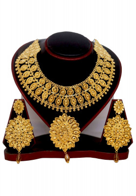 Gold Plated Necklace Set