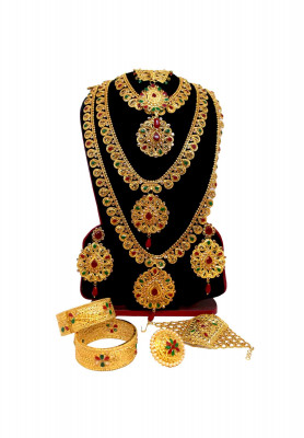 Unique Gold Plated Sita Haar Set 