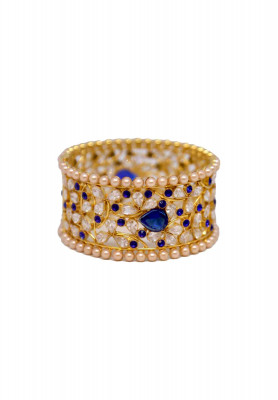 Round Gold Platted Churi