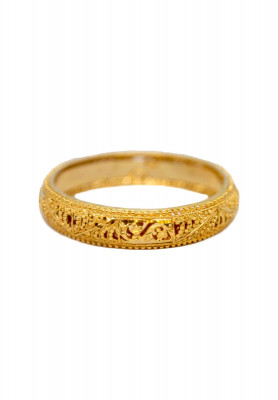 Party Round Shape Gold Plated Chur