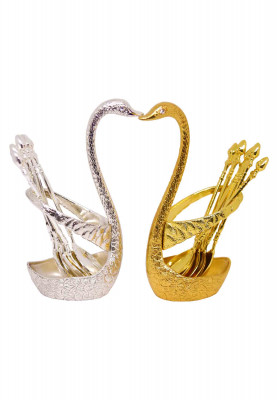 Swan Spoon Set