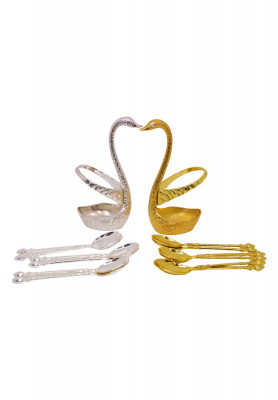 Swan Spoon Set
