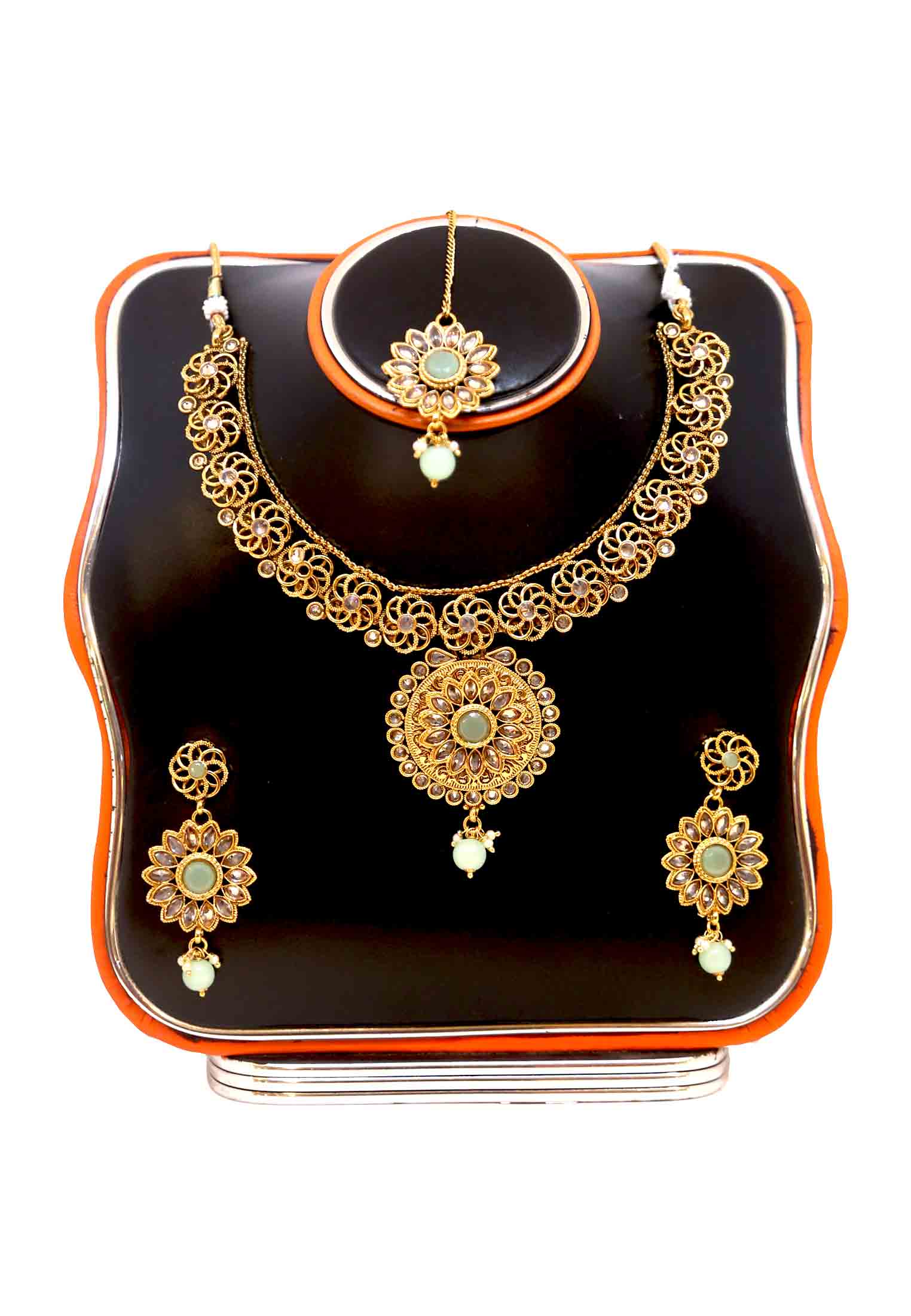 Round shape  Joypuri necklace set 