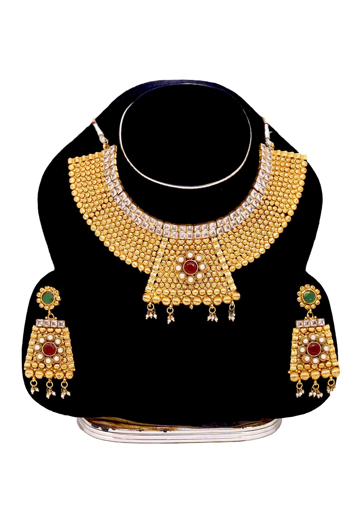 15 Vori V Shaped Joypuri Necklace