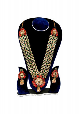Mina curry Sita har with ear ring  