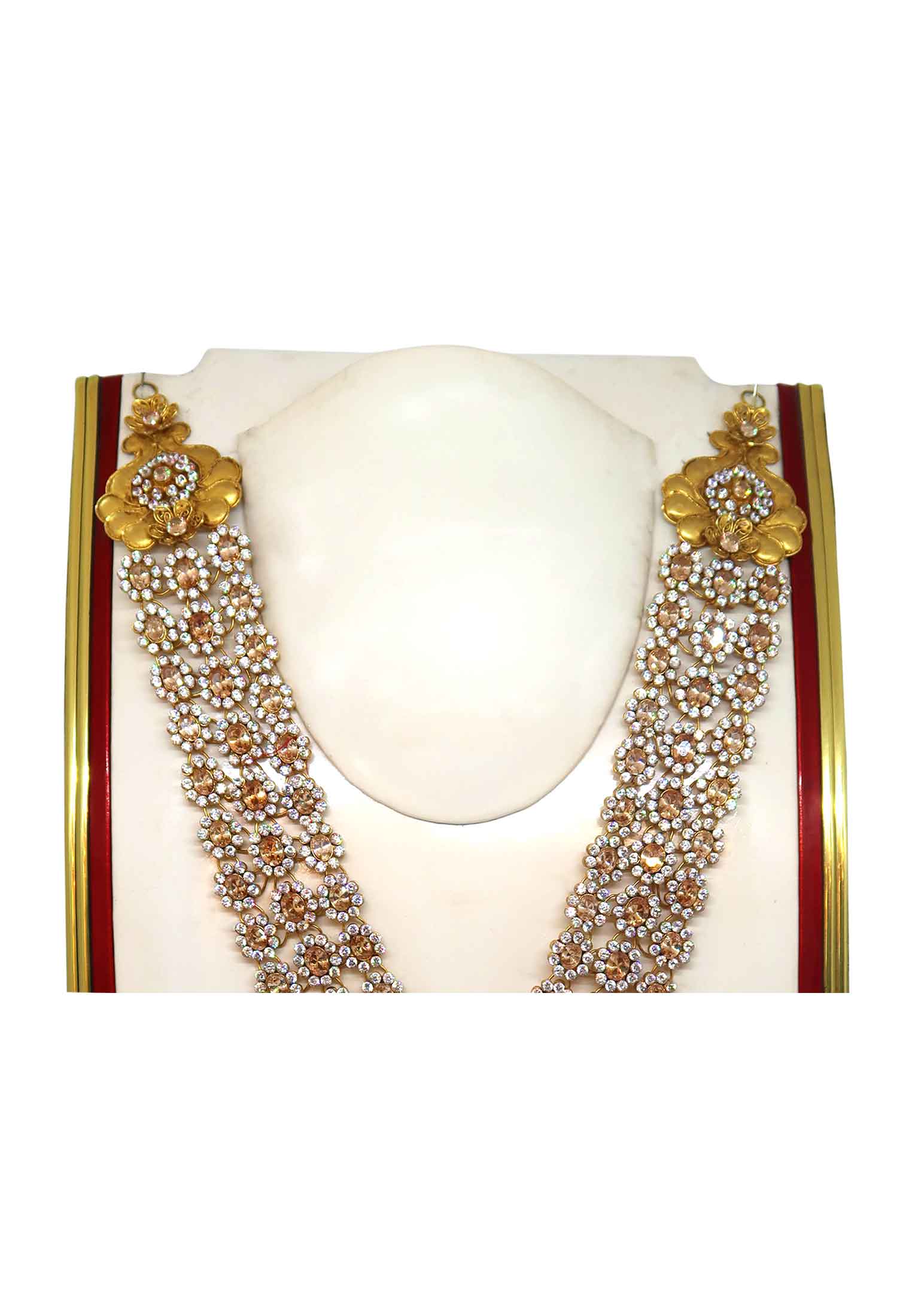 Real stone copper antic Sita har With ear ring 