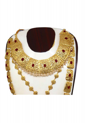 Sita har & necklace with ear ring
