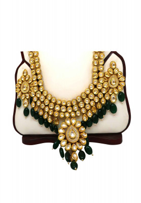 Real kundon Sita har & necklace with ear ring