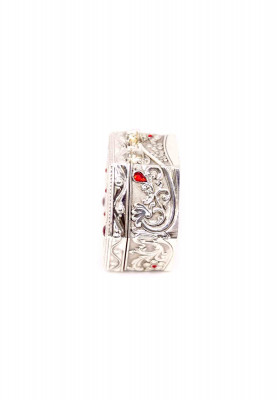 Silver color small  Ornaments box 