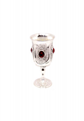 Silver metal Sura glass  