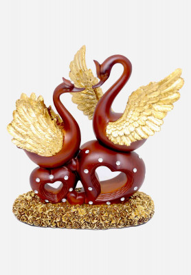 Double swan show piece 