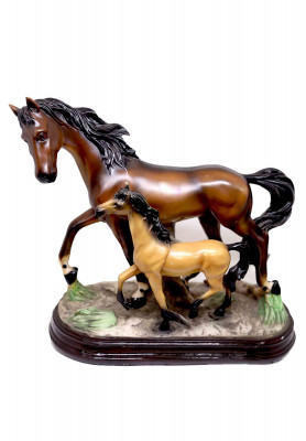 Double horse show piece  