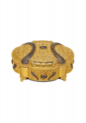 Oval design Ornaments box 