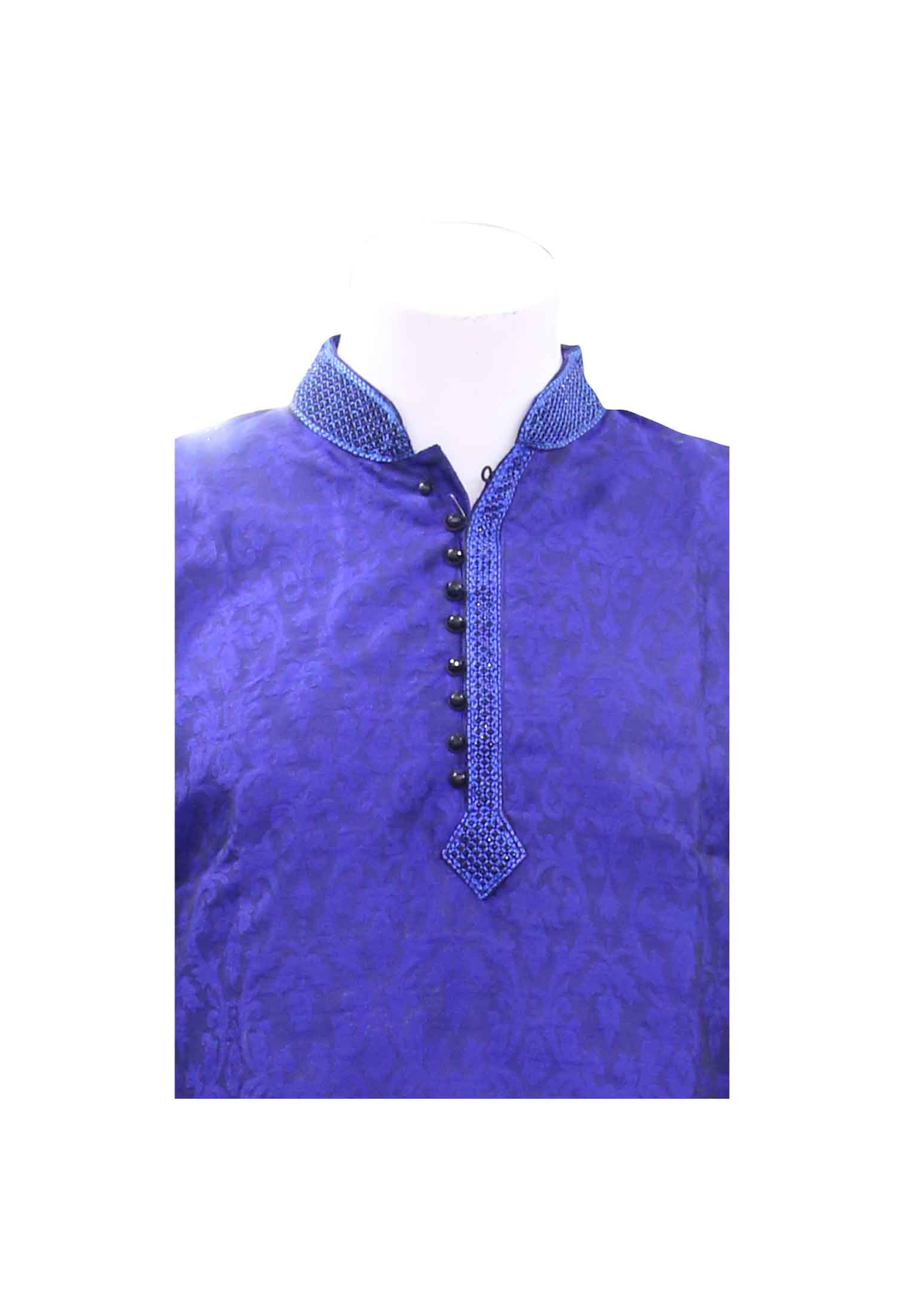 Blue Indian Katan Panjabi
