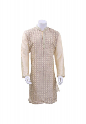Golden Indian Dhupiyan Panjabi