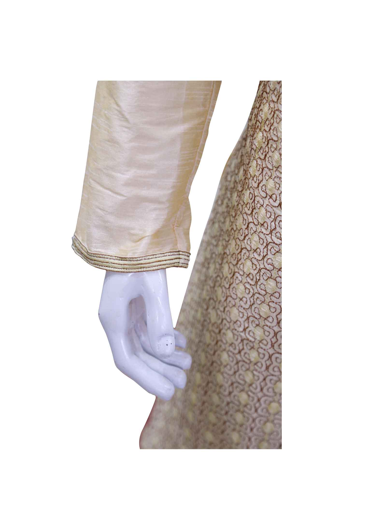 Golden Indian Dhupiyan Panjabi