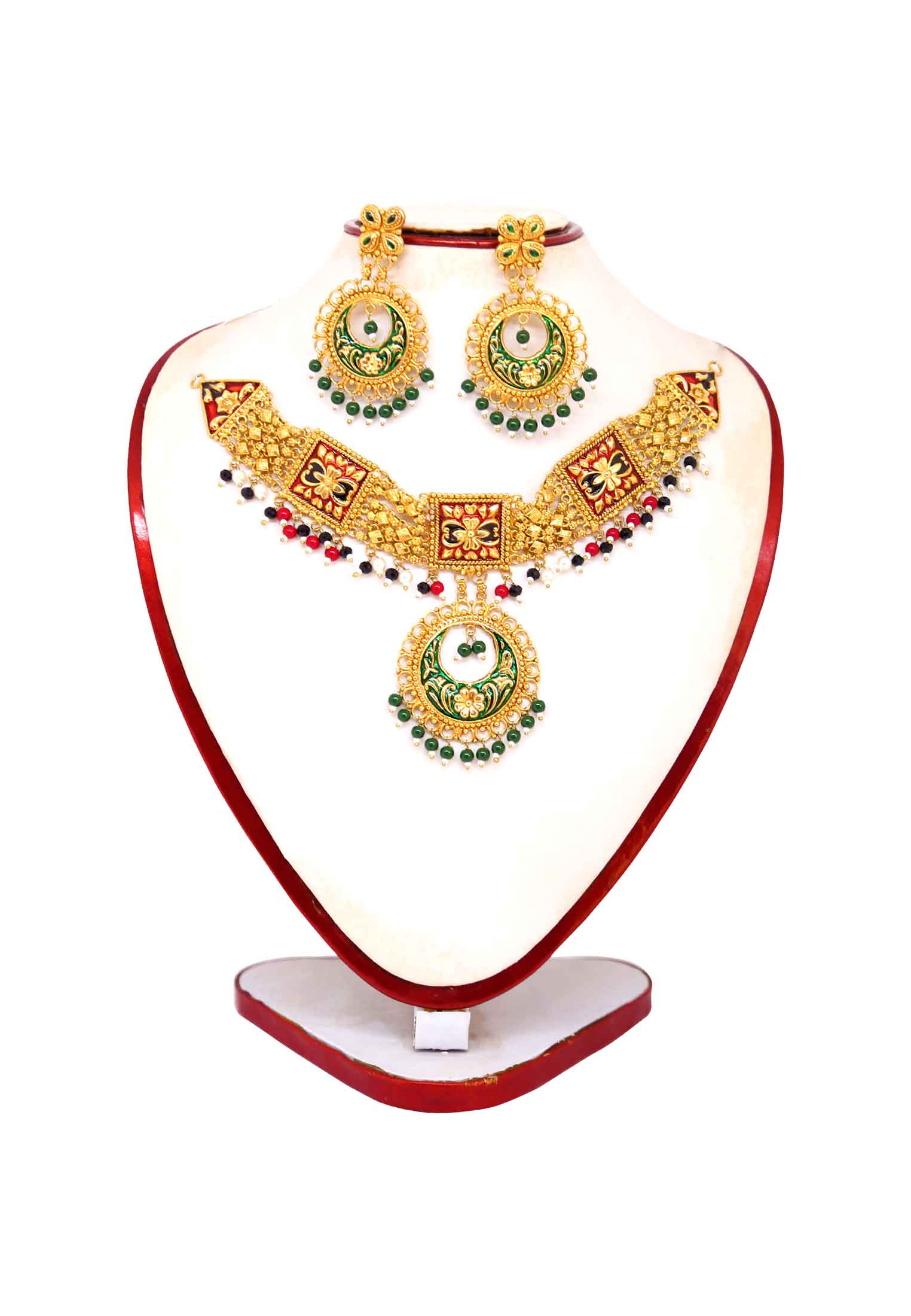Multi-colored Kontho Set