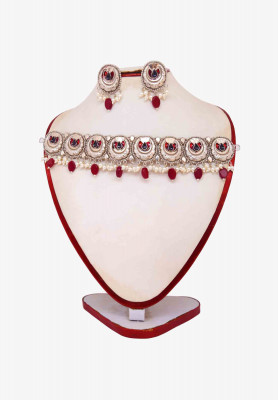 Silver Plated Kontho Haar Set