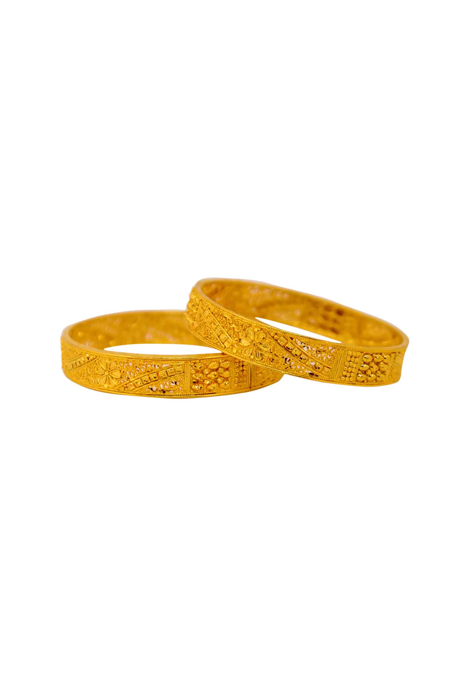 Round Shape Gold Plated Churi