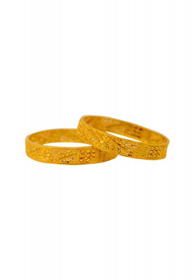 Round Shape Gold Plated Churi