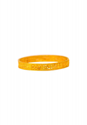 Gold Plated Round shape churi